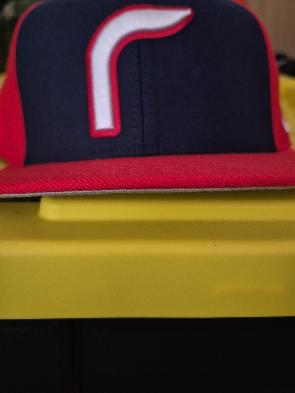 Nike Red Hat with Black Trim and White Swoosh (1) M/L (2) L/XL